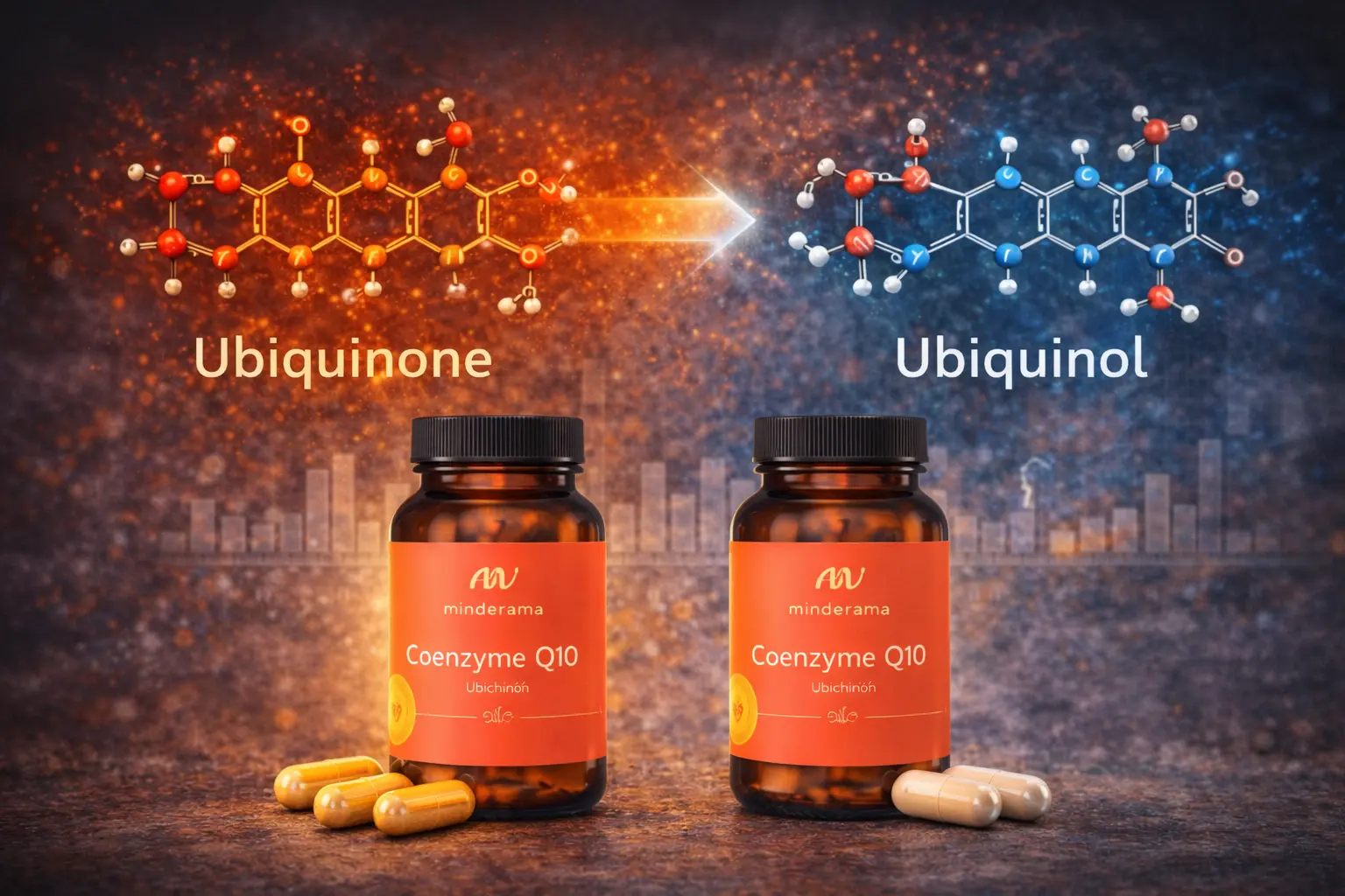 Ubichinón vs. ubichinol: rozdiel vo forme Q10